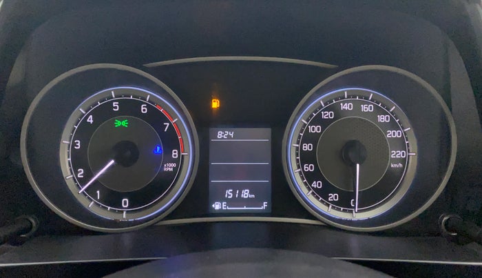 2017 Maruti Dzire VXI, Petrol, Manual, 15,118 km, Odometer Image