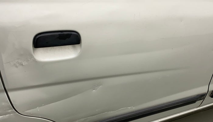 2010 Maruti Alto LXI, Petrol, Manual, 63,152 km, Right rear door - Minor scratches