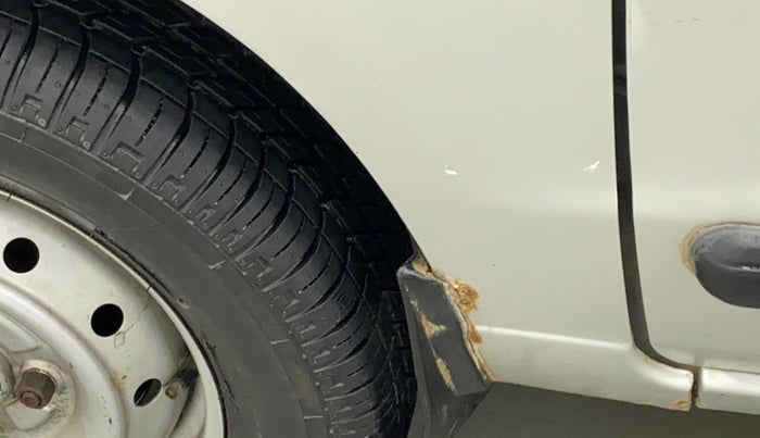 2010 Maruti Alto LXI, Petrol, Manual, 63,152 km, Left fender - Slight discoloration