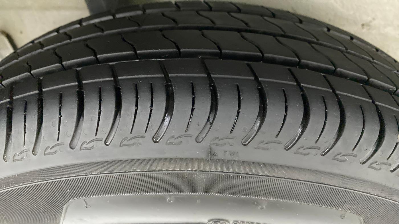 2021 Maruti S PRESSO VXI PLUS, Petrol, Manual, 15,484 km, Right Rear Tyre Tread