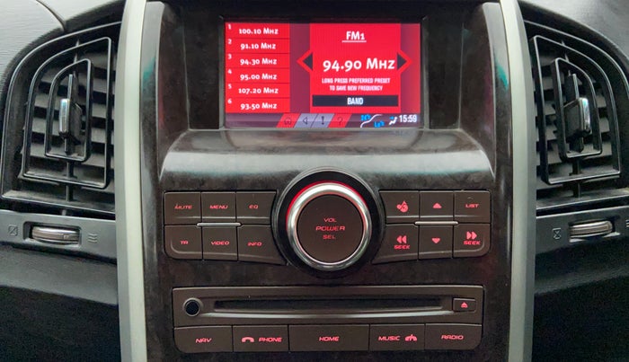 2015 Mahindra XUV500 W8 FWD, Diesel, Manual, 93,626 km, Infotainment System