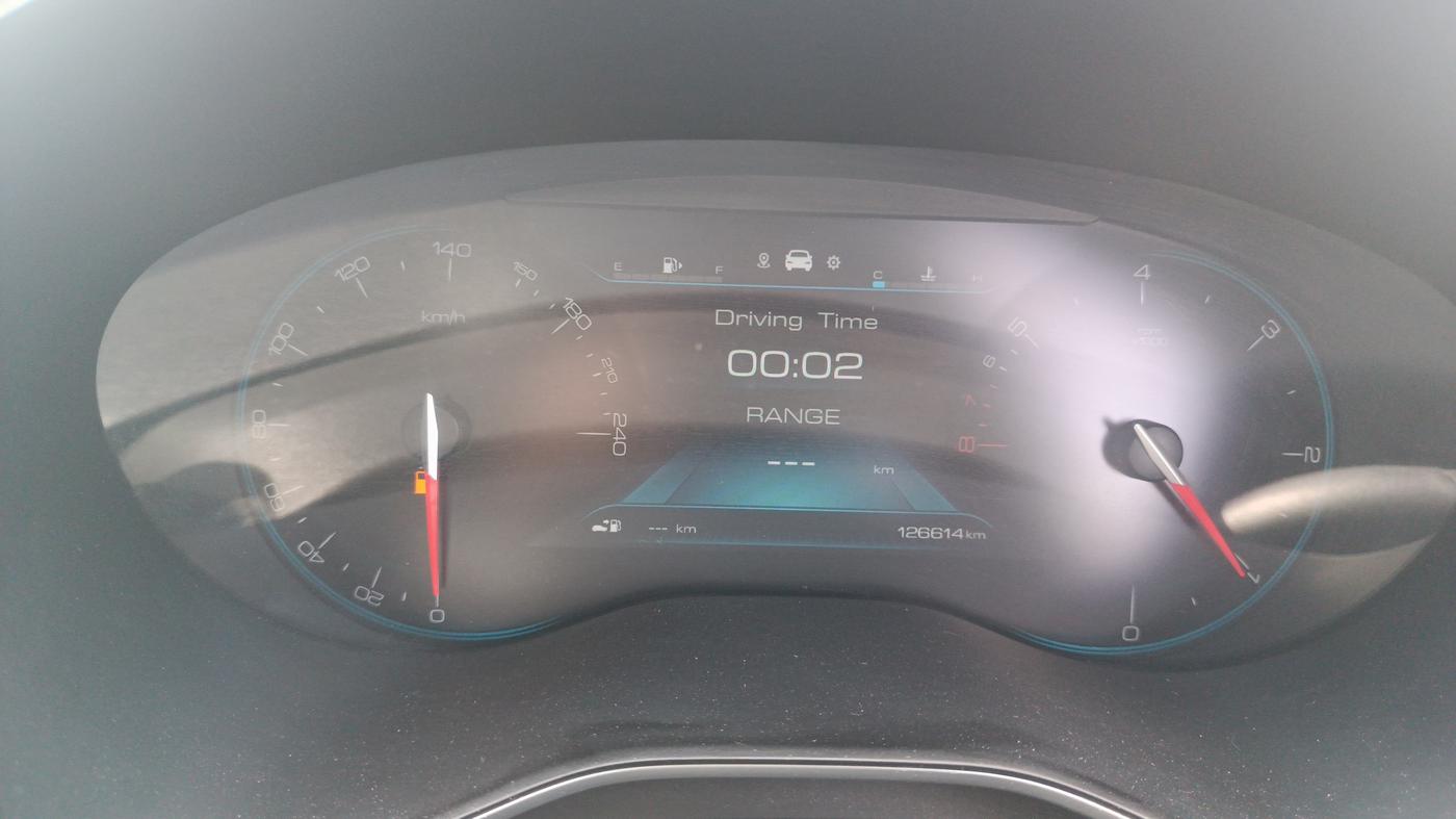 2020 MG HECTOR SHARP HYBRID 1.5 PETROL, Petrol, Manual, 1,26,613 km, Odometer Image
