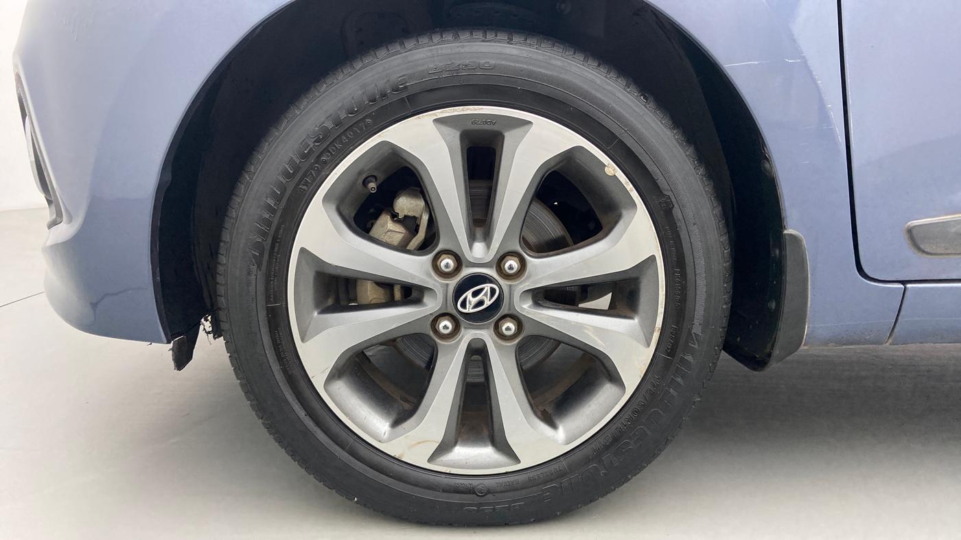 2014 Hyundai Xcent SX 1.2 OPT, Petrol, Manual, 63,875 km, Left Front Wheel