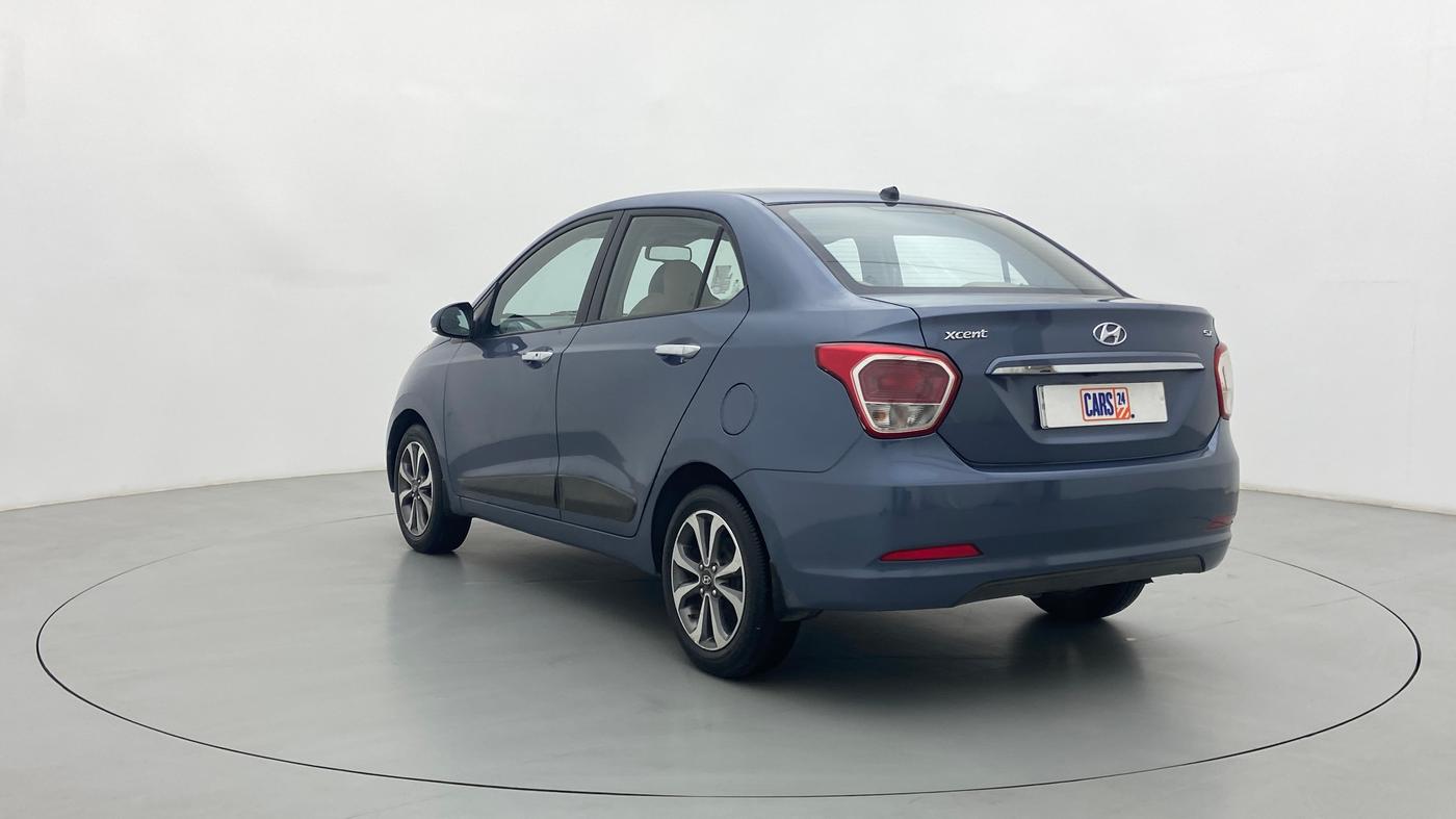2014 Hyundai Xcent SX 1.2 OPT, Petrol, Manual, 63,875 km, Left Back Diagonal