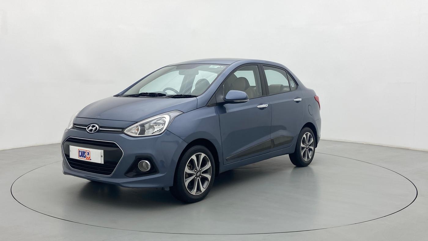 2014 Hyundai Xcent SX 1.2 OPT, Petrol, Manual, 63,875 km, Left Front Diagonal