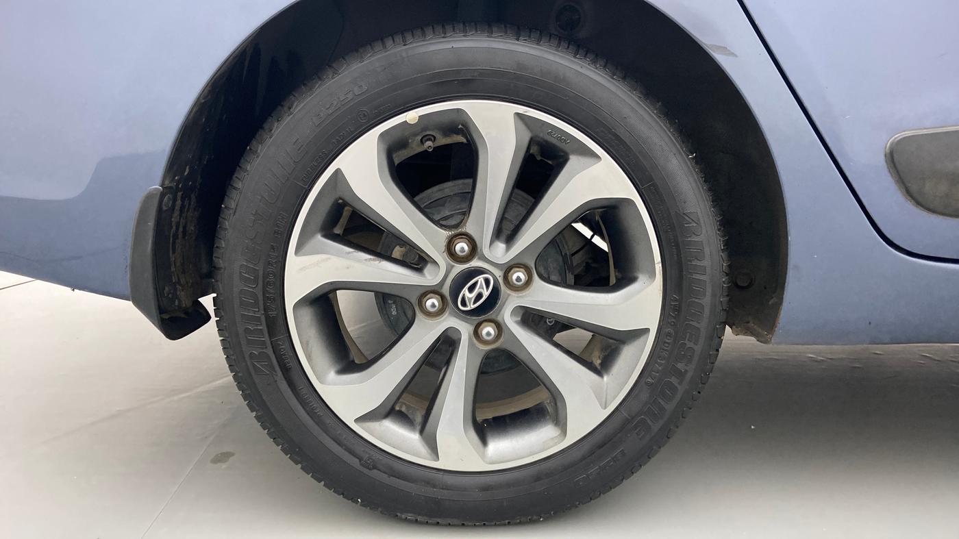 2014 Hyundai Xcent SX 1.2 OPT, Petrol, Manual, 63,875 km, Right Rear Wheel