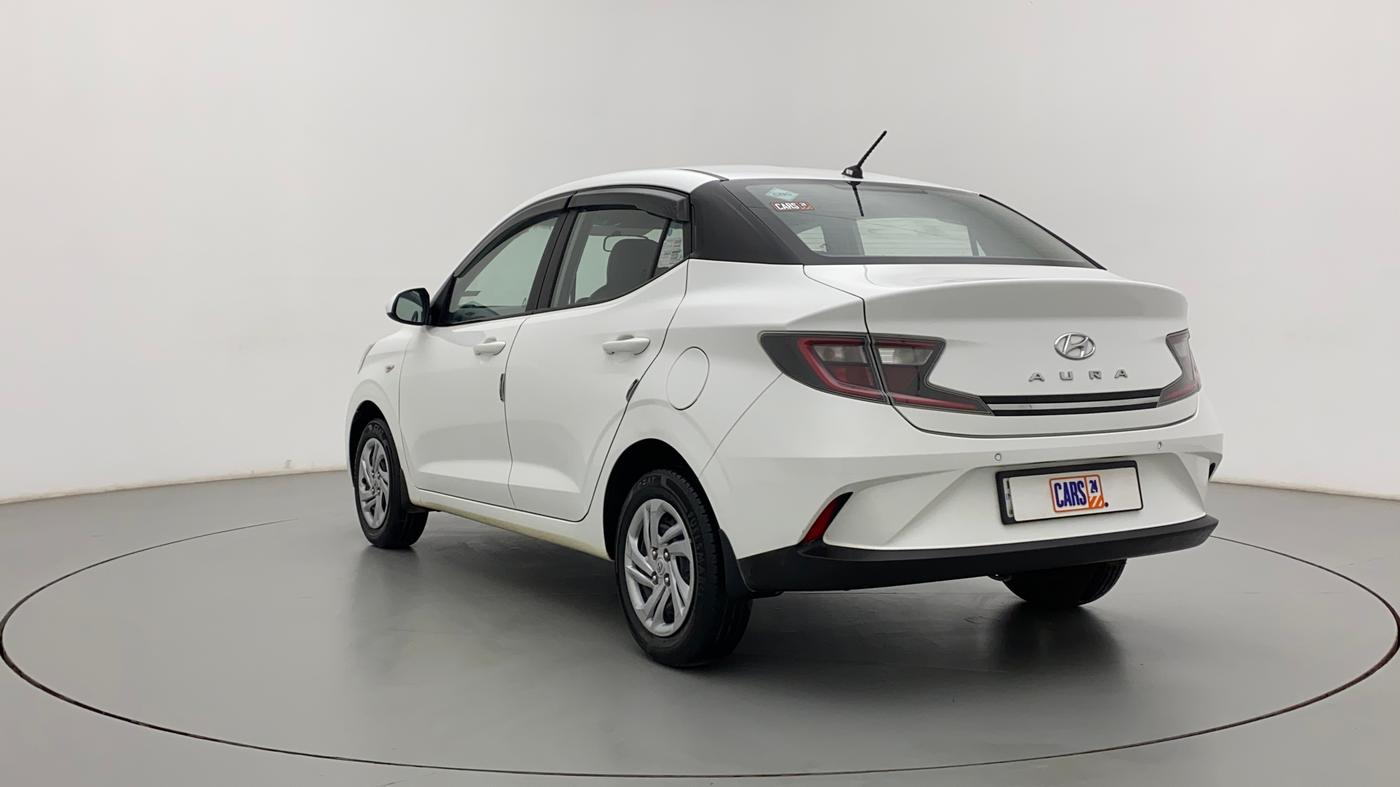 2021 Hyundai AURA S 1.2 CNG, CNG, Manual, 37,155 km, Left Back Diagonal