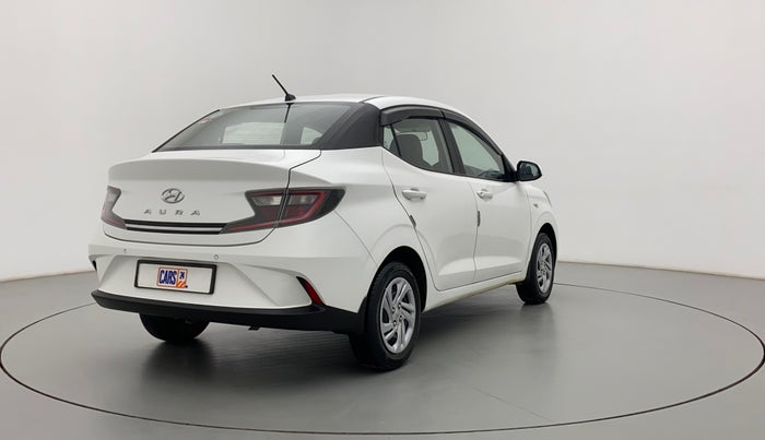 2021 Hyundai AURA S 1.2 CNG, CNG, Manual, 37,155 km, Right Back Diagonal