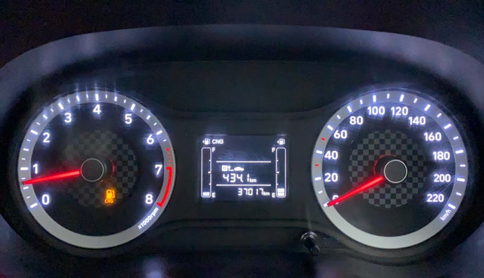 2021 Hyundai AURA S 1.2 CNG, CNG, Manual, 37,155 km, Odometer Image