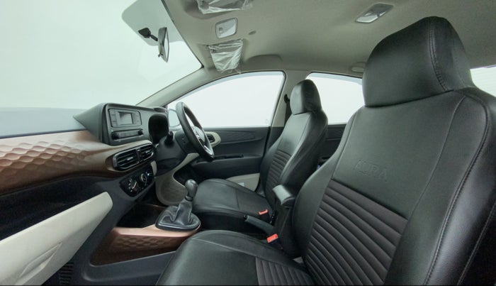 2021 Hyundai AURA S 1.2 CNG, CNG, Manual, 37,155 km, Right Side Front Door Cabin