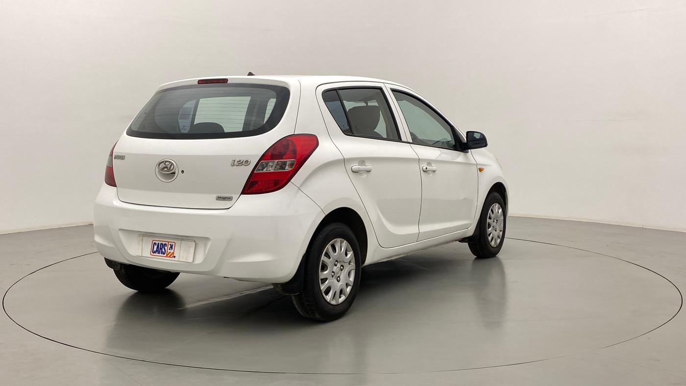 2010 Hyundai i20 MAGNA O 1.2, Petrol, Manual, 74,961 km, Right Back Diagonal