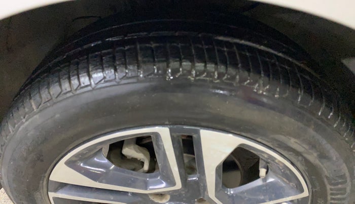 2018 Tata TIGOR XZ PETROL, Petrol, Manual, 14,902 km, Left Front Tyre Tread