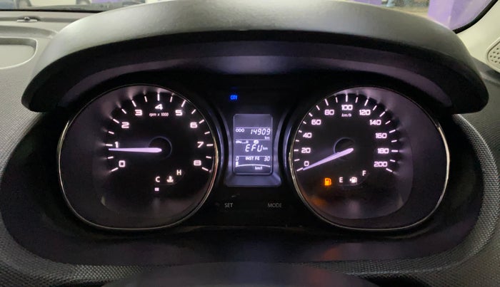 2018 Tata TIGOR XZ PETROL, Petrol, Manual, 14,902 km, Odometer Image