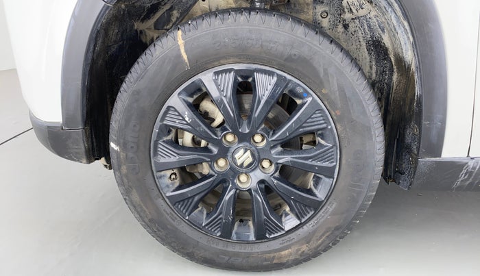 2020 Maruti Vitara Brezza ZXI AT SHVS, Petrol, Automatic, 17,926 km, Left Front Wheel