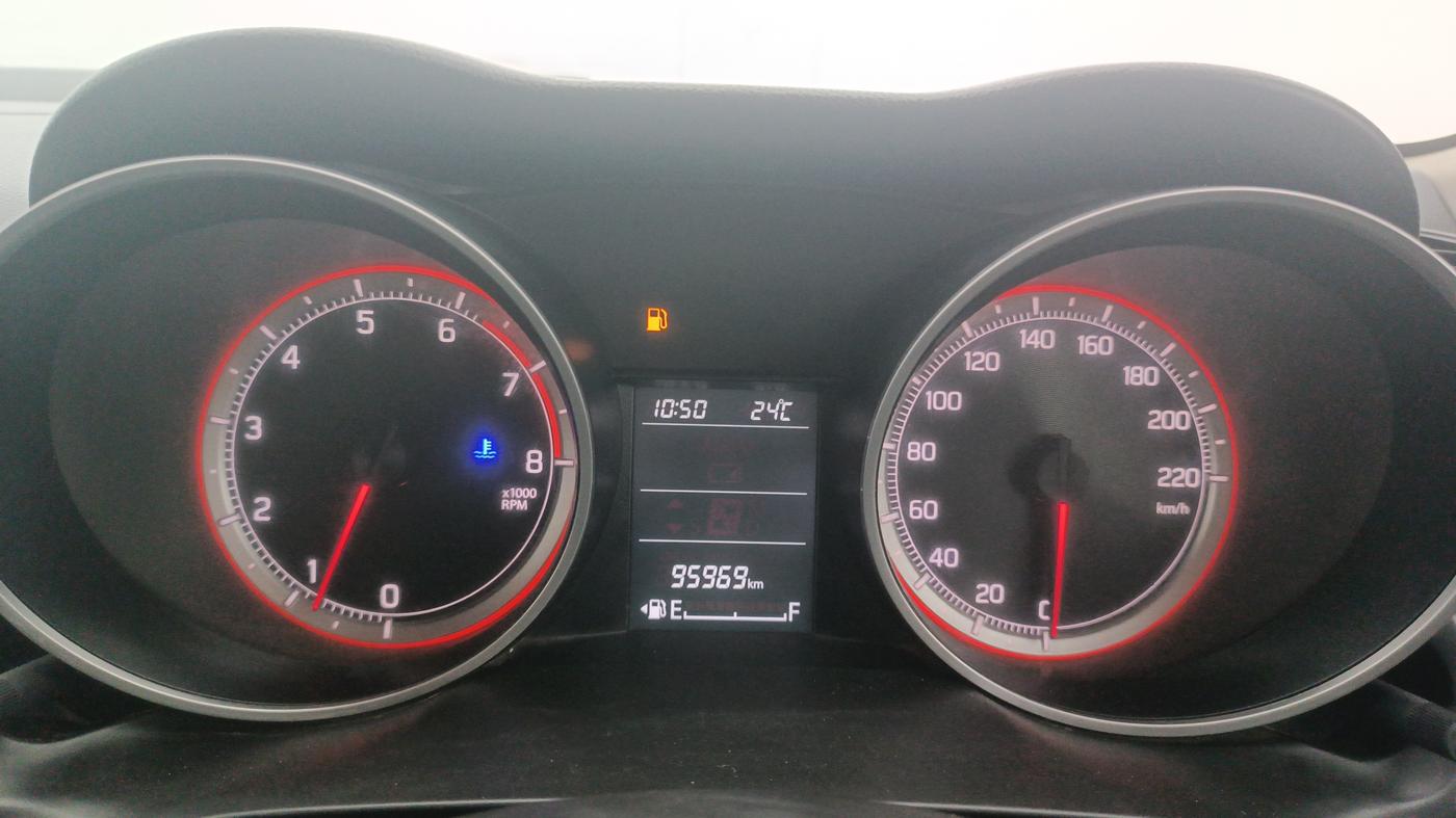 2022 Maruti Swift ZXI, Petrol, Manual, 95,968 km, Odometer Image