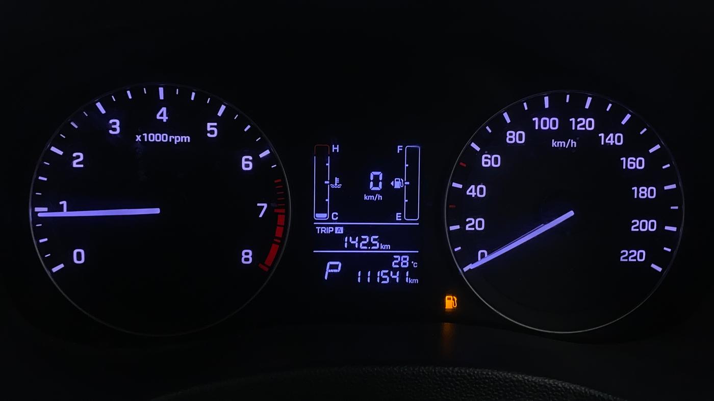 2017 Hyundai Creta SX PLUS AT 1.6 PETROL, Petrol, Automatic, 1,11,538 km, Odometer Image