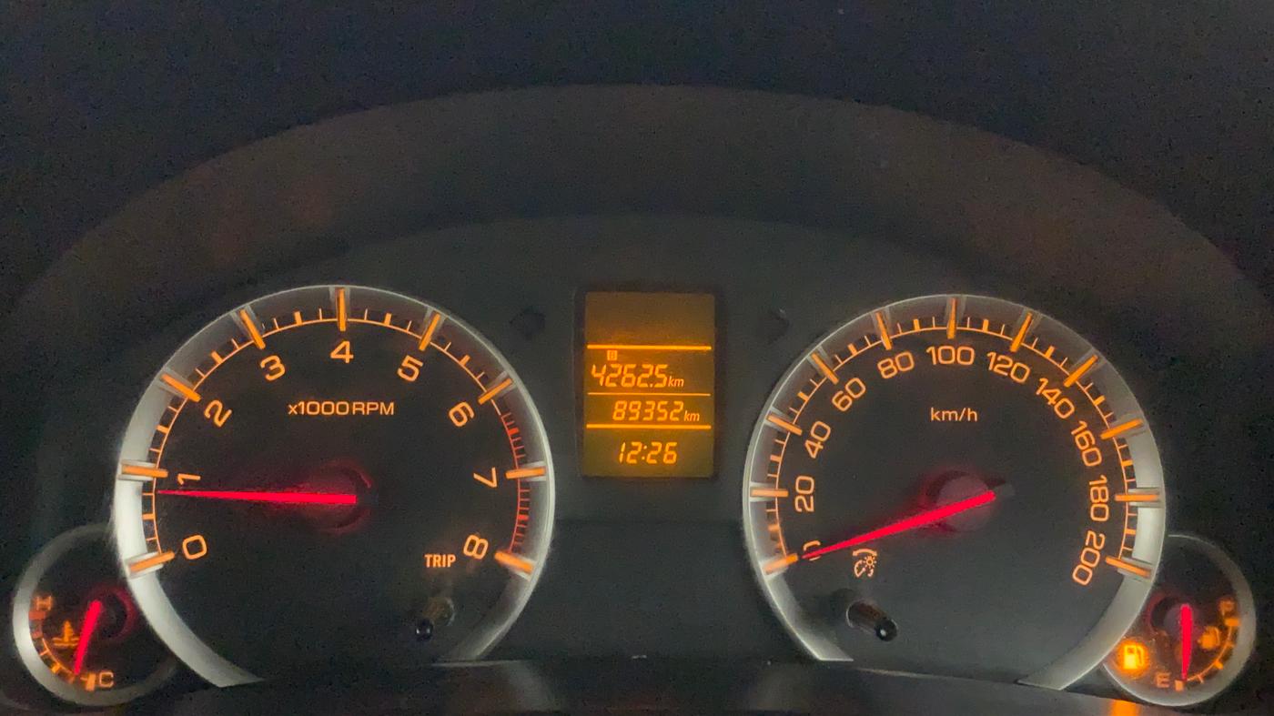 2015 Maruti Swift Dzire VXI, Petrol, Manual, 89,917 km, Odometer Image