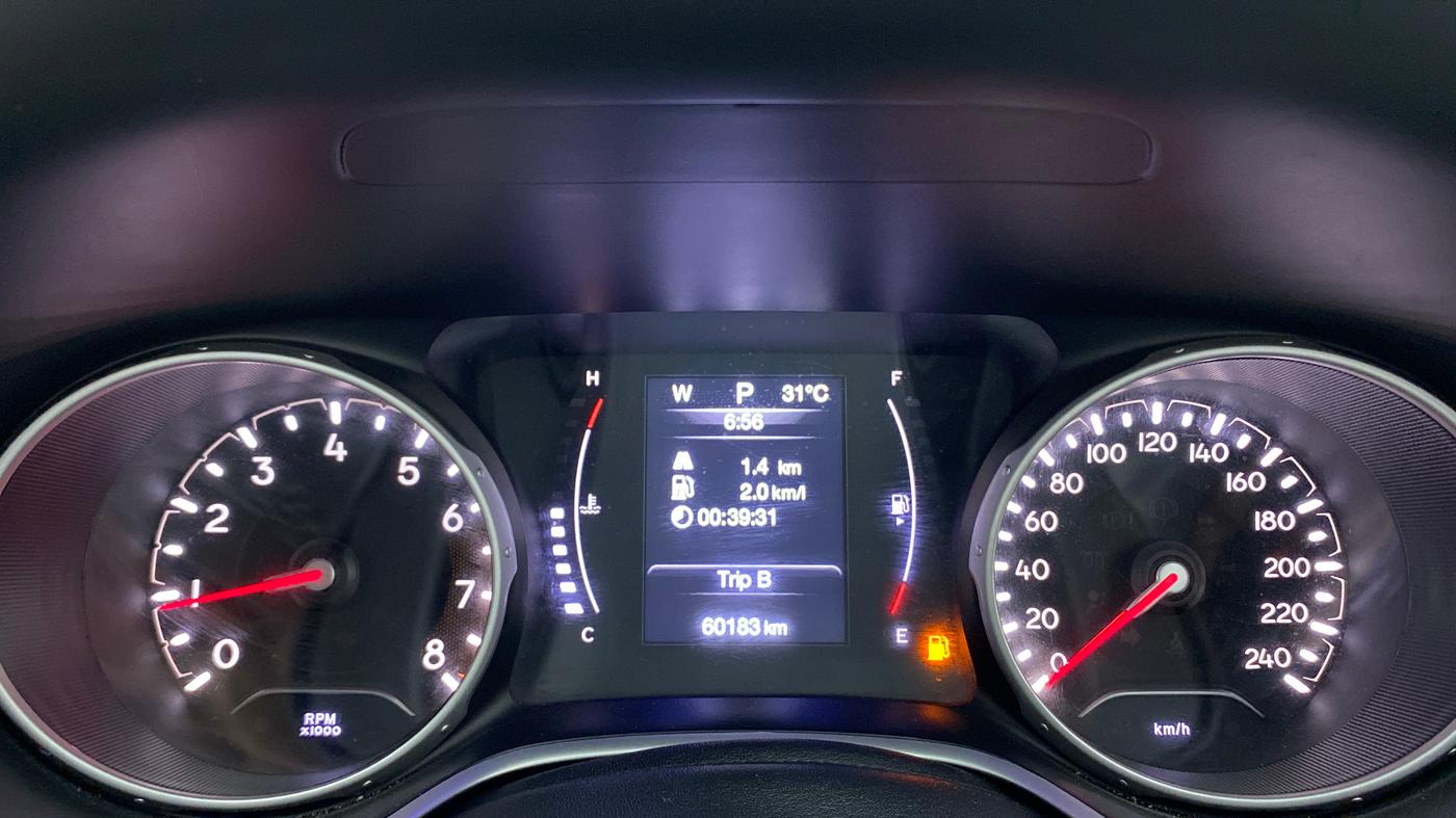 2018 Jeep Compass LIMITED PLUS PETROL AT, Petrol, Automatic, 60,466 km, Odometer Image