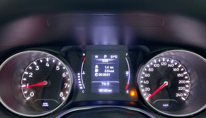2018 Jeep Compass LIMITED PLUS PETROL AT, Petrol, Automatic, 60,466 km, Odometer Image
