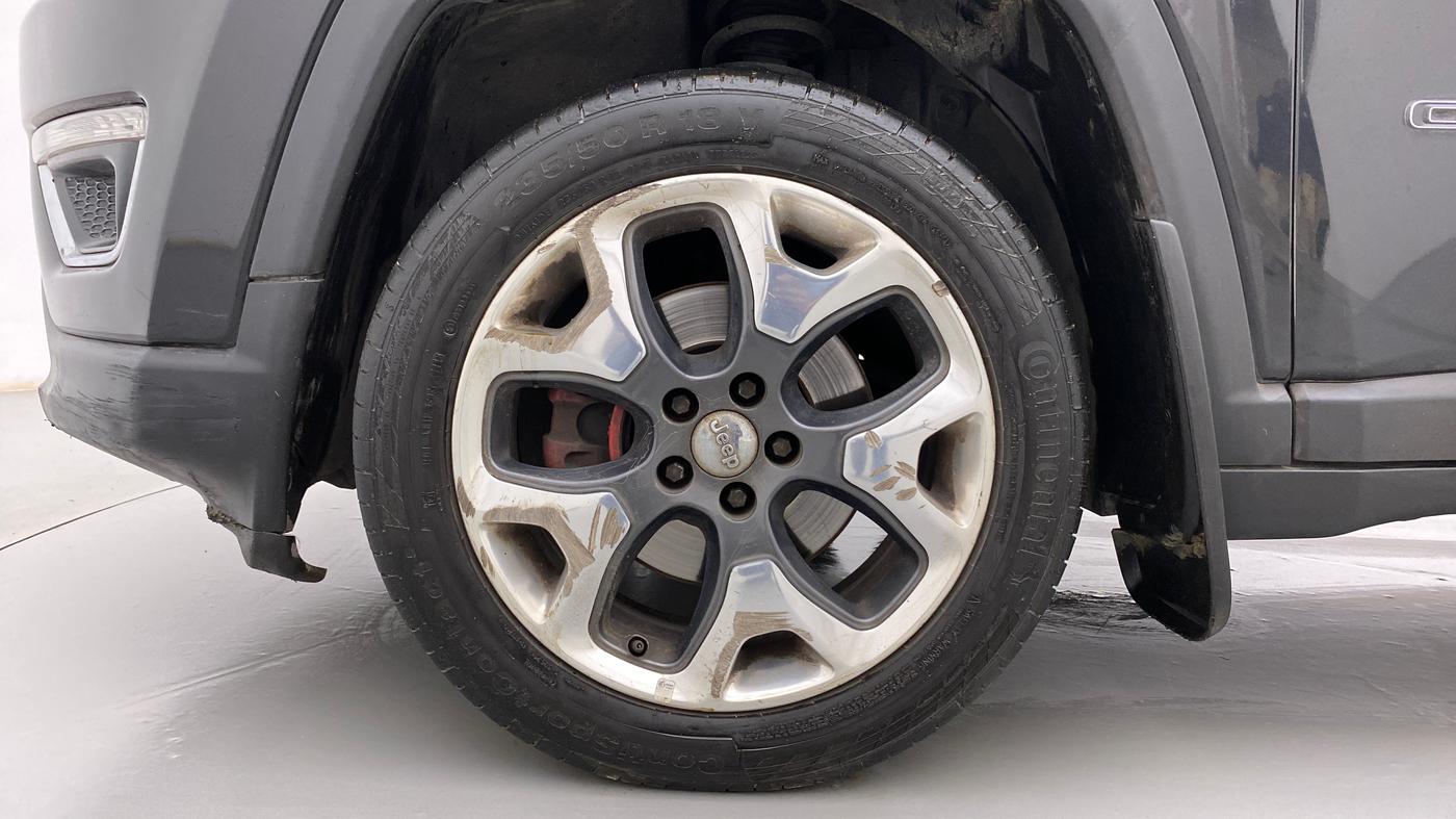 2018 Jeep Compass LIMITED PLUS PETROL AT, Petrol, Automatic, 60,466 km, Left Front Wheel