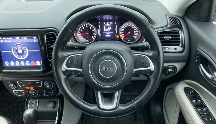 2018 Jeep Compass LIMITED PLUS PETROL AT, Petrol, Automatic, 60,466 km, Steering Wheel Close Up