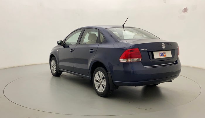 2015 Volkswagen Vento HIGHLINE 1.5 AT, Diesel, Automatic, 46,645 km, Left Back Diagonal