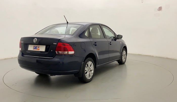 2015 Volkswagen Vento HIGHLINE 1.5 AT, Diesel, Automatic, 46,645 km, Right Back Diagonal