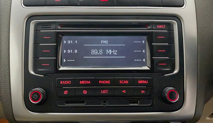 2015 Volkswagen Vento HIGHLINE 1.5 AT, Diesel, Automatic, 46,645 km, Infotainment System