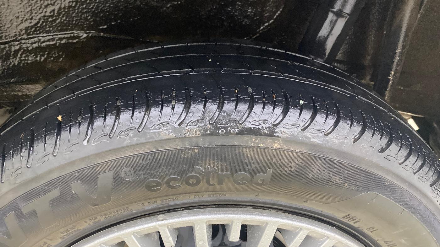 2021 Maruti S PRESSO VXI, Petrol, Manual, 52,144 km, Left Rear Tyre Tread