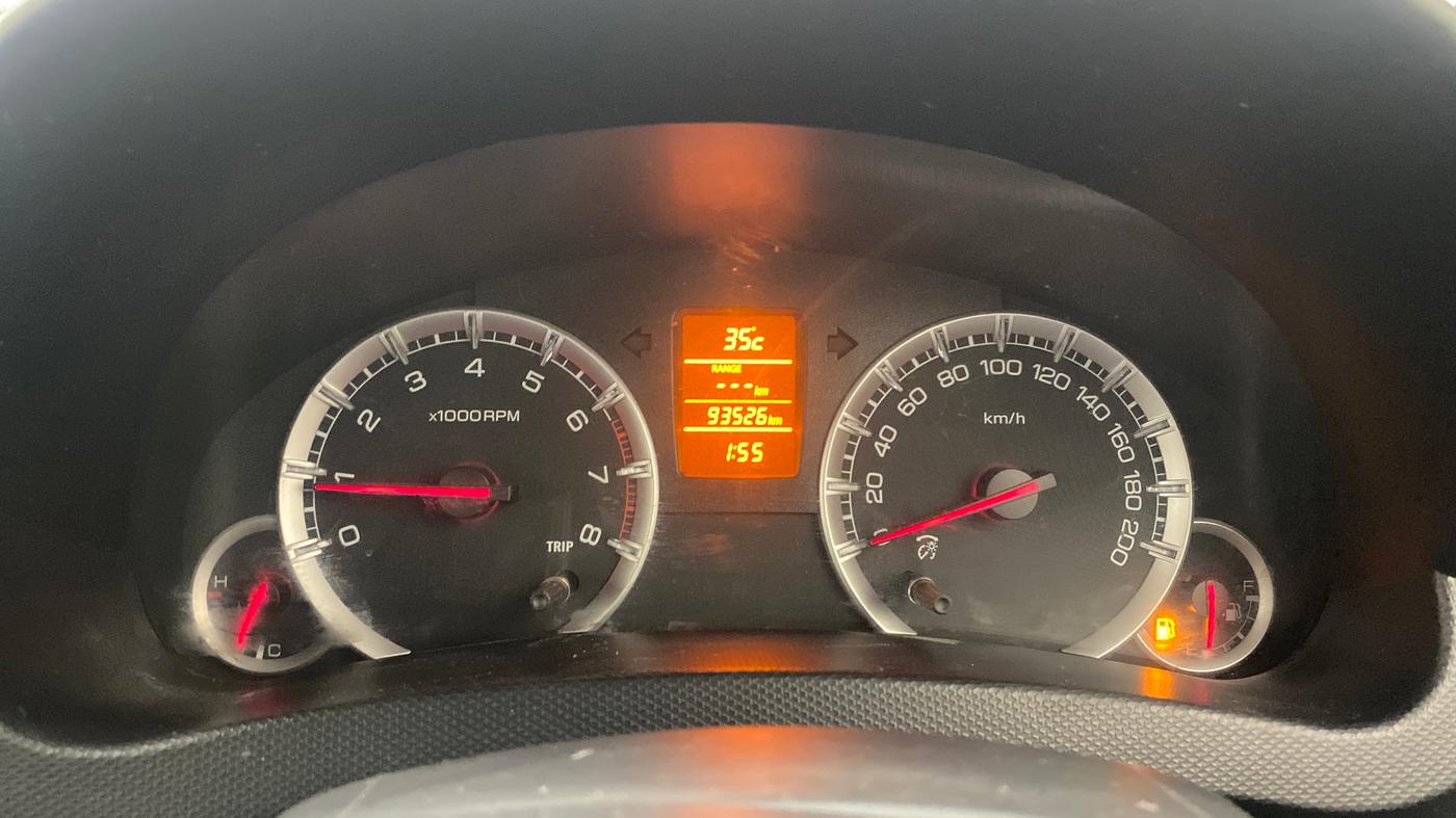 2013 Maruti Swift ZXI, Petrol, Manual, 93,503 km, Odometer Image