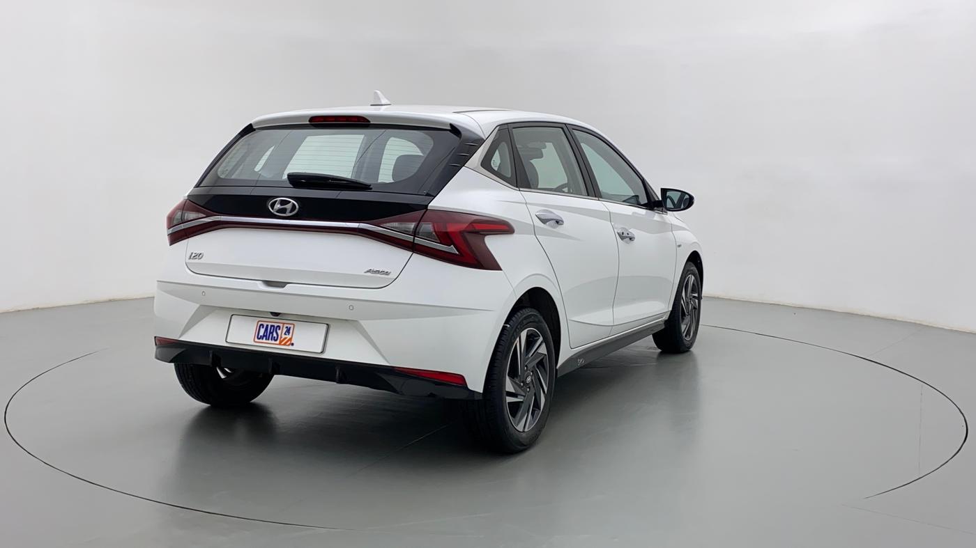 2020 Hyundai NEW I20 Asta 1.0 GDI Turbo IMT, Petrol, Manual, 8,338 km, Right Back Diagonal