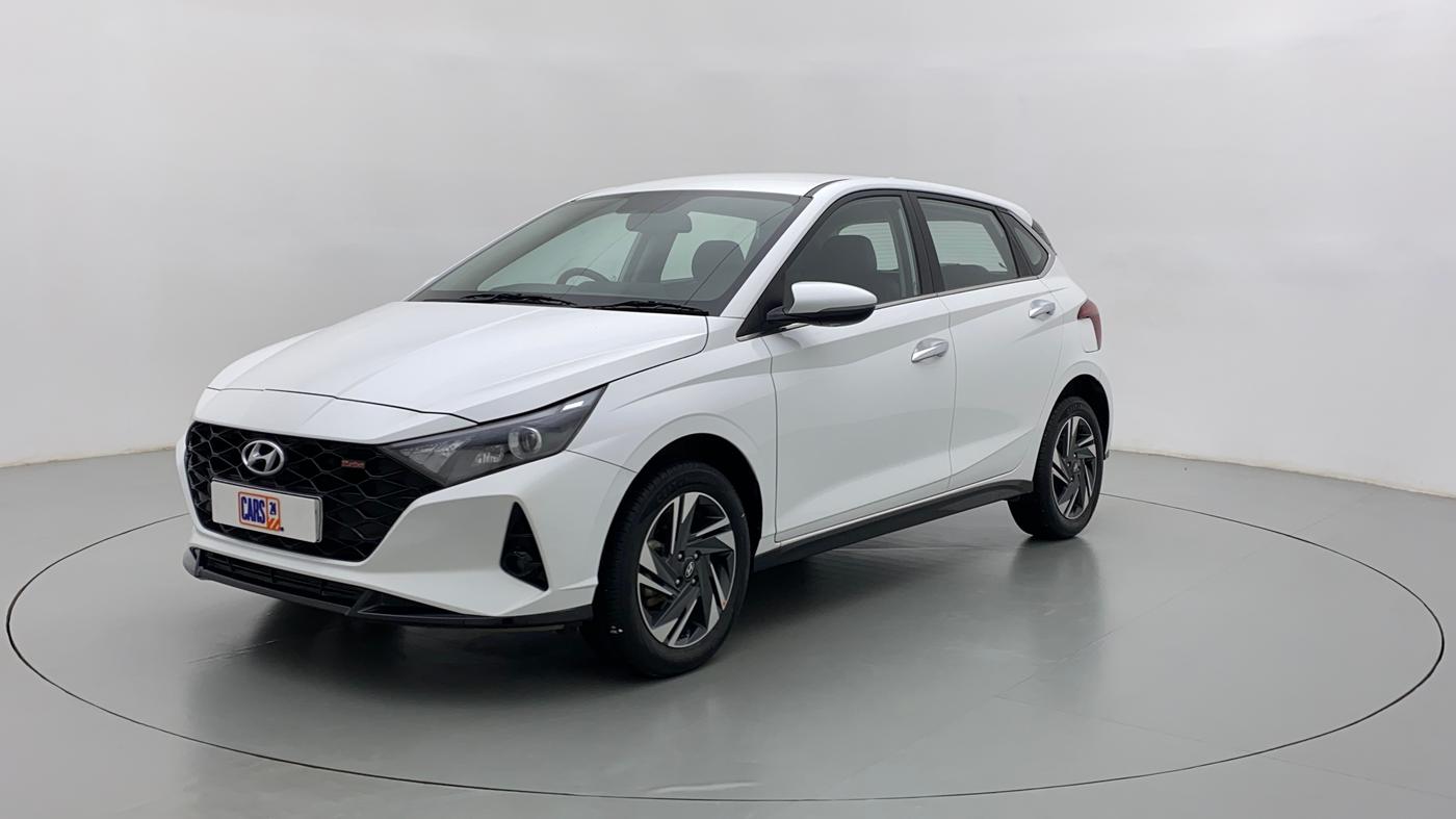 2020 Hyundai NEW I20 Asta 1.0 GDI Turbo IMT, Petrol, Manual, 8,338 km, Left Front Diagonal