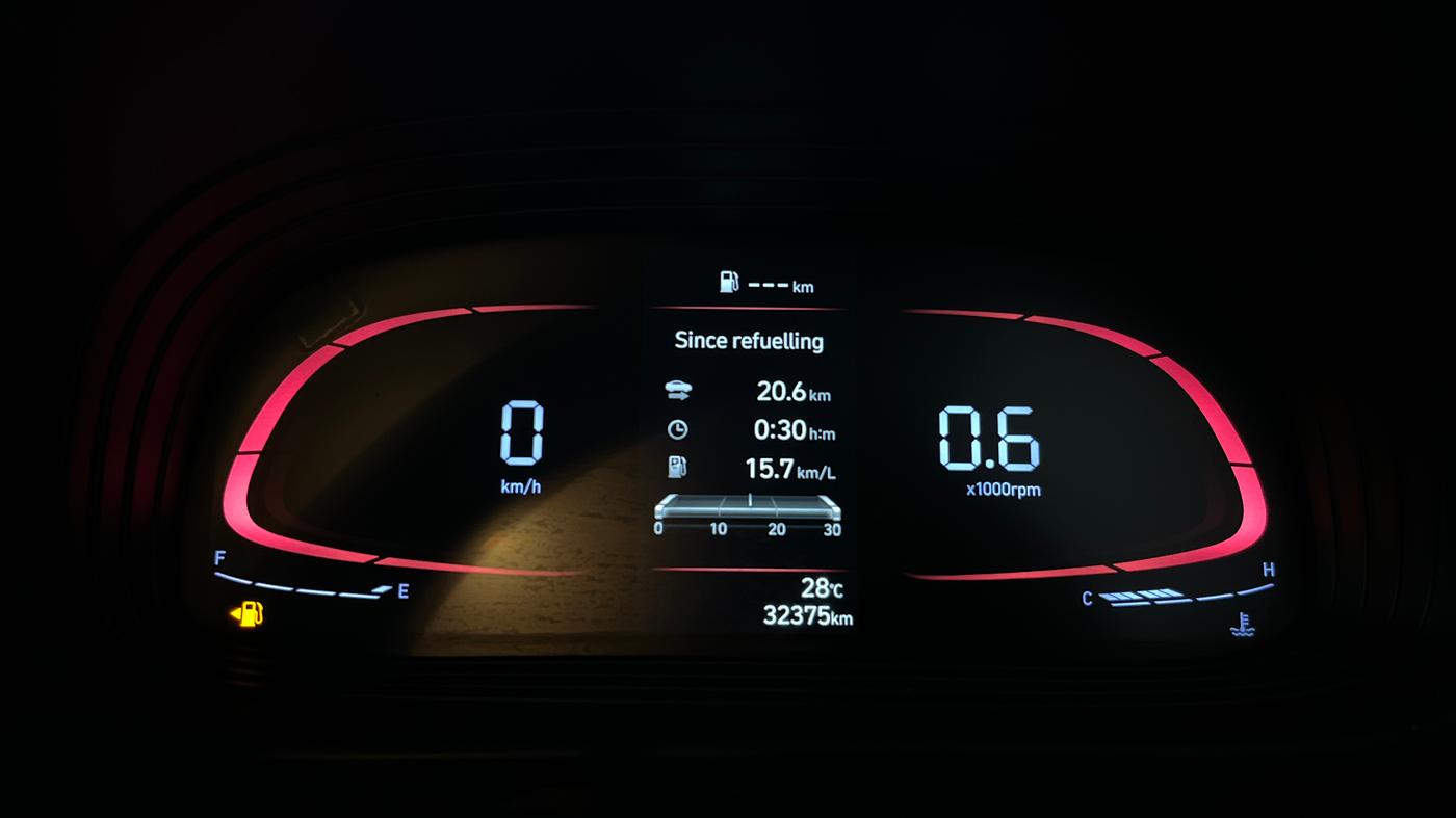 2022 Hyundai VENUE S 1.2, Petrol, Manual, 32,325 km, Odometer Image