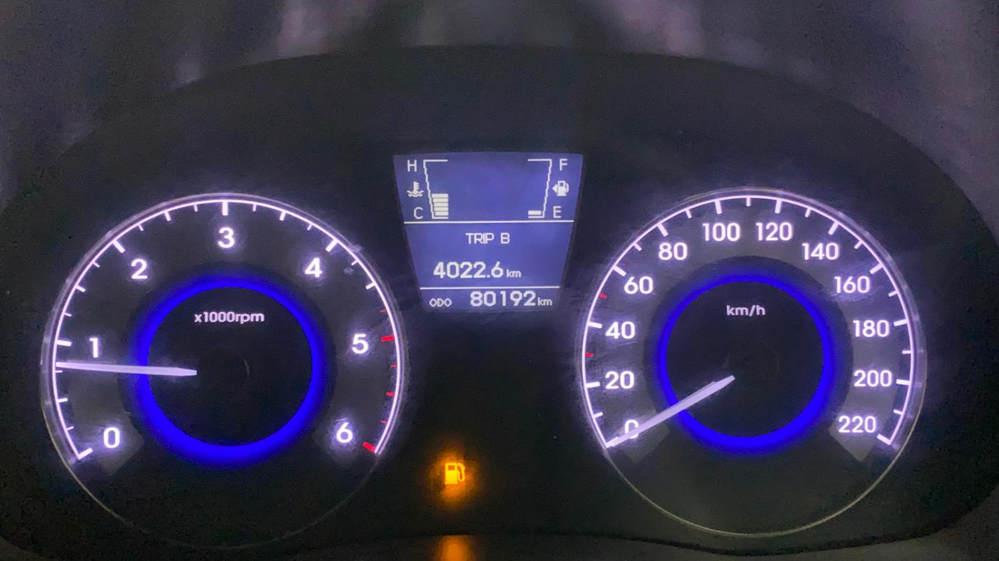 2013 Hyundai Verna FLUIDIC 1.6 CRDI SX, Diesel, Manual, 80,192 km, Odometer Image