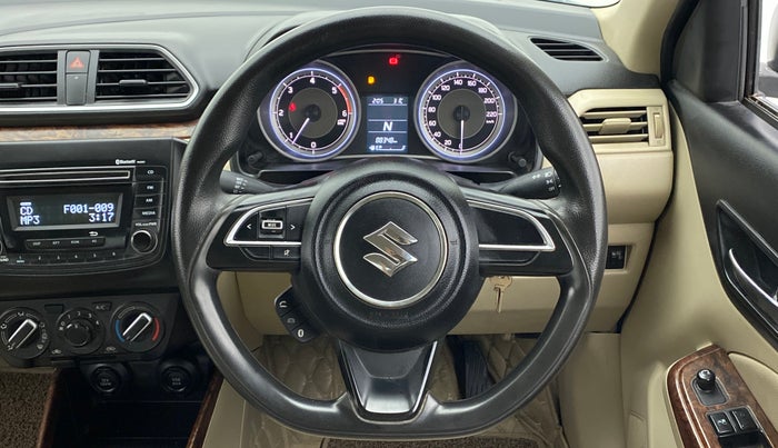 2018 Maruti Dzire VDI AMT, Diesel, Automatic, 88,348 km, Steering Wheel Close Up