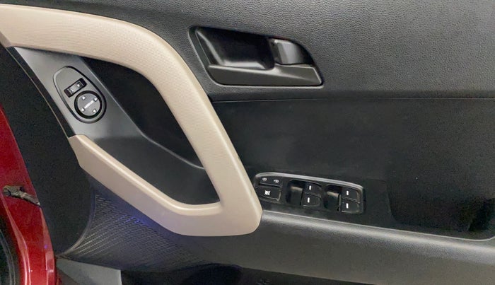 2018 Hyundai Creta E PLUS 1.6 PETROL, Petrol, Manual, 51,590 km, Driver Side Door Panels Control