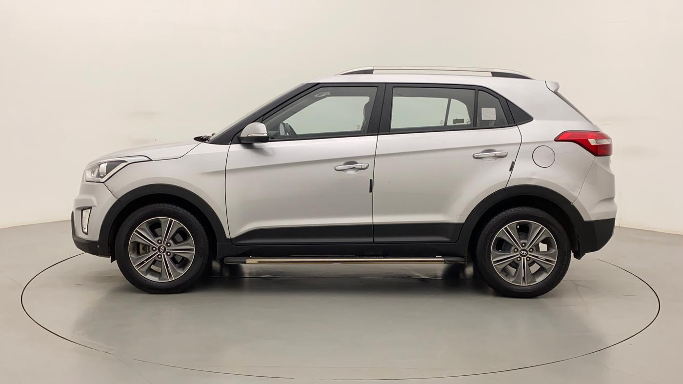 2018 Hyundai Creta SX PLUS AT 1.6 PETROL, Petrol, Automatic, 60,599 km, Left Side