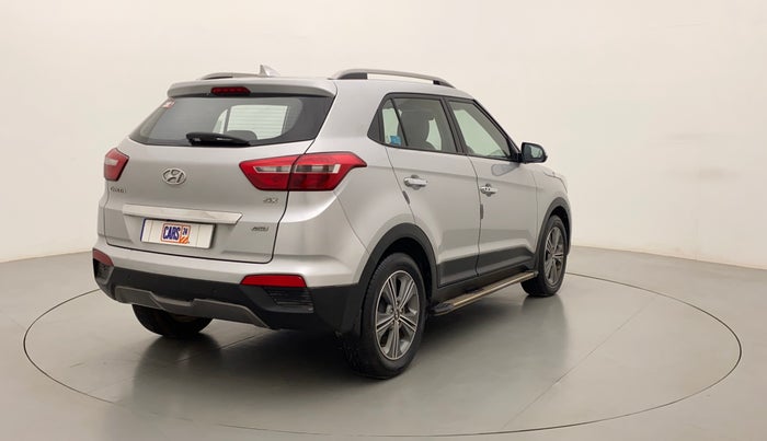 2018 Hyundai Creta SX PLUS AT 1.6 PETROL, Petrol, Automatic, 60,599 km, Right Back Diagonal