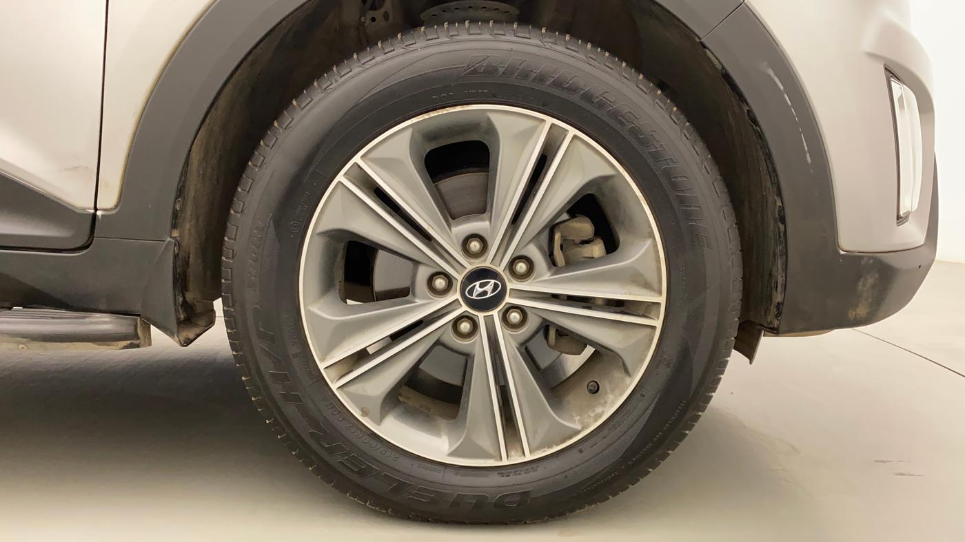 2018 Hyundai Creta SX PLUS AT 1.6 PETROL, Petrol, Automatic, 60,599 km, Right Front Wheel