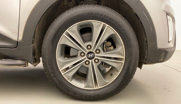 2018 Hyundai Creta SX PLUS AT 1.6 PETROL, Petrol, Automatic, 60,599 km, Right Front Wheel