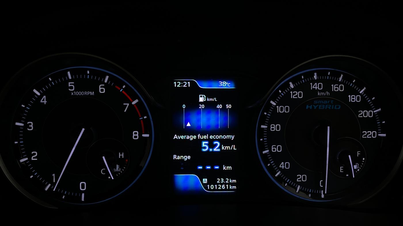 2020 Maruti Ertiga ZXI+ SHVS, Petrol, Manual, 1,01,256 km, Odometer Image