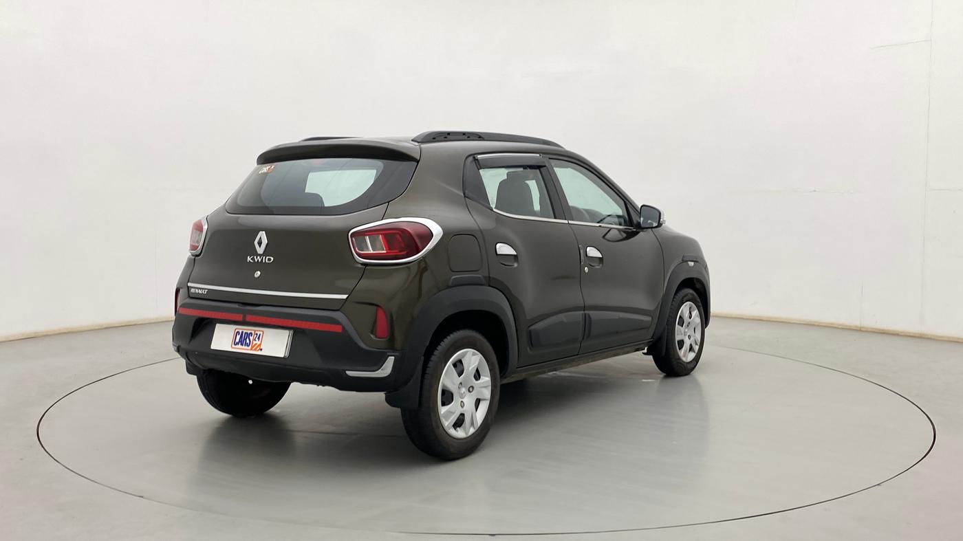 2022 Renault Kwid RXT 1.0, Petrol, Manual, 17,430 km, Right Back Diagonal