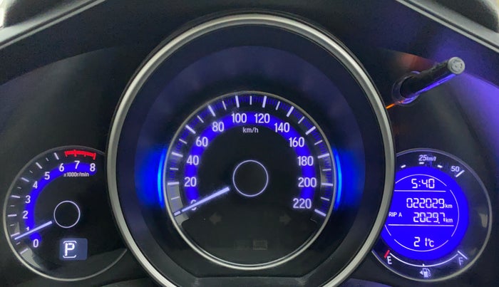 2021 Honda Jazz 1.2L I-VTEC ZX CVT, Petrol, Automatic, 22,224 km, Odometer Image