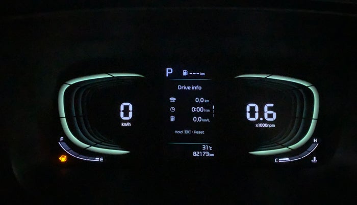 2022 KIA CARENS LUXURY PLUS 1.4 PETROL DCT 7 STR, Petrol, Automatic, 82,165 km, Odometer Image