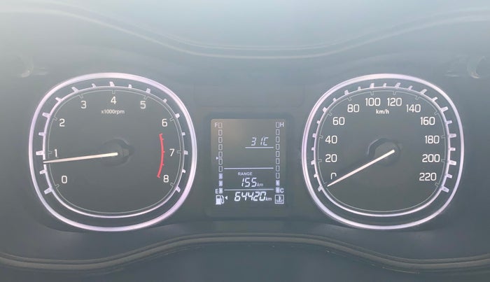2021 Maruti Vitara Brezza ZXI, Petrol, Manual, 64,384 km, Odometer Image