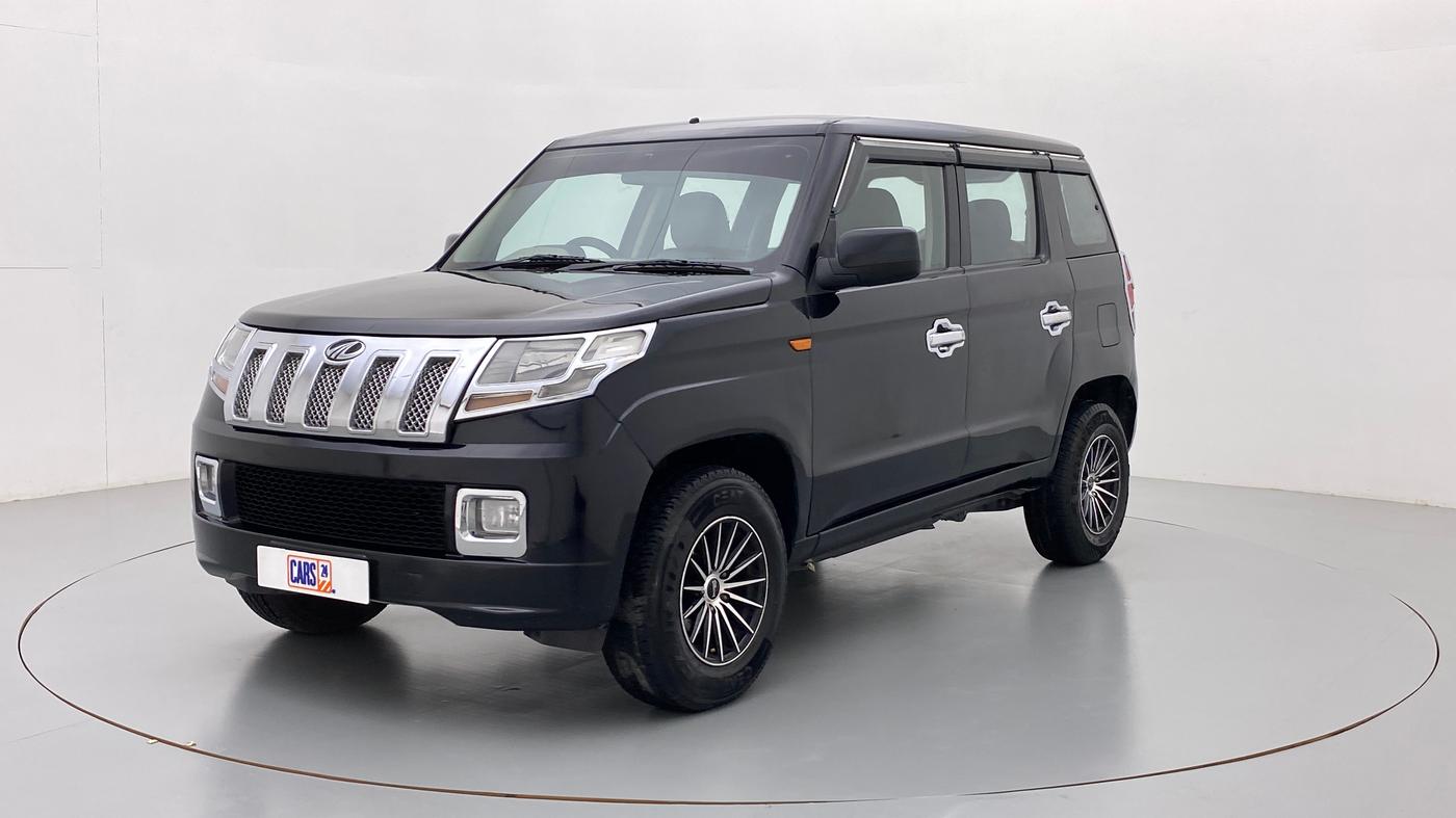 2019 Mahindra TUV300 T4+, Diesel, Manual, 74,405 km, Left Front Diagonal
