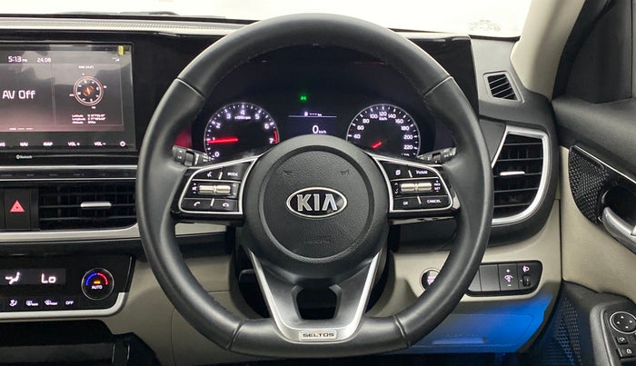 2020 KIA SELTOS HTX 1.5 PETROL MT, Petrol, Manual, 16,739 km, Steering Wheel Close Up