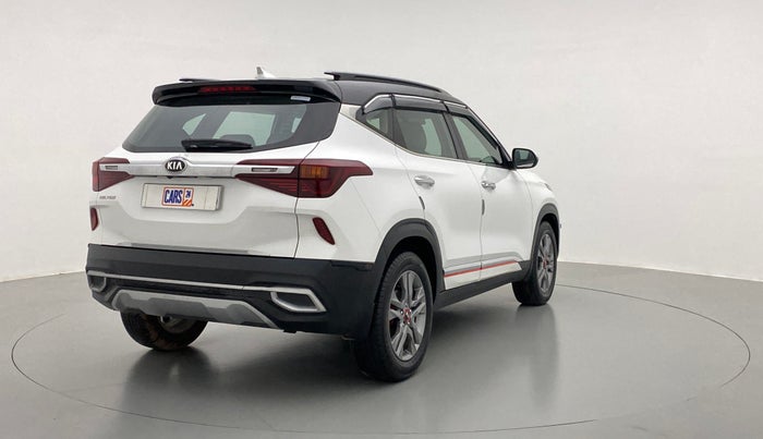 2020 KIA SELTOS HTX 1.5 PETROL MT, Petrol, Manual, 16,739 km, Right Back Diagonal