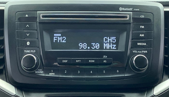 2018 Maruti Baleno DELTA 1.2 K12, Petrol, Manual, 33,271 km, Infotainment System