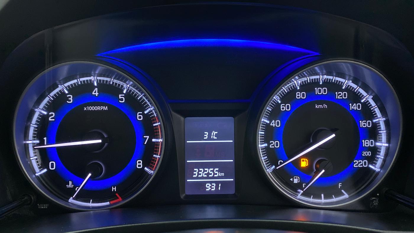 2018 Maruti Baleno DELTA 1.2 K12, Petrol, Manual, 33,271 km, Odometer Image
